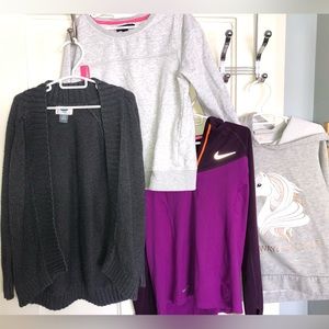 Cardigan and sweaters size 6-8